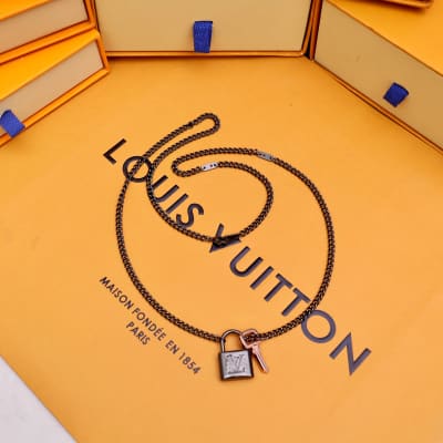 Louis Vuitton Padlock necklace