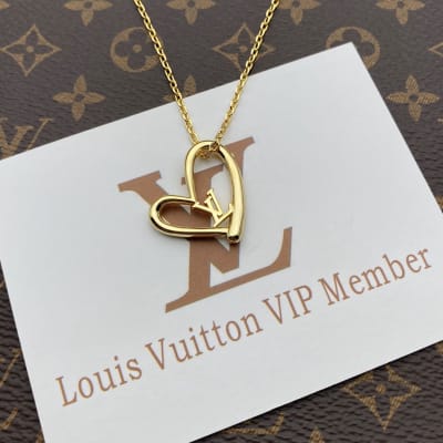 Louis Vuitton Fall In Love heart necklace — 4
