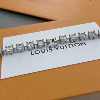 Louis Vuitton Crystal Blanc M bracelet — 6
