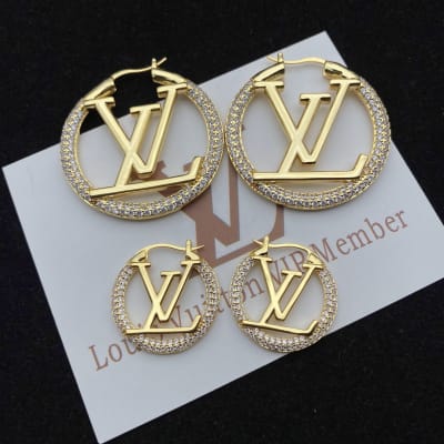 Louis Vuitton Louise hoop earrings — 6