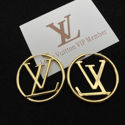 Louis Vuitton Louise hoop earrings — 5