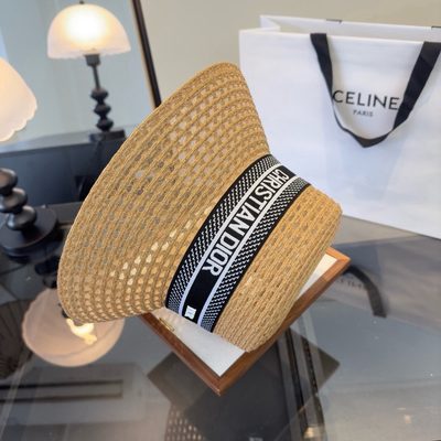 Dior D-Bobby straw bucket hat — 7