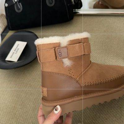 UGG Classic RetroChic Strap Boots — 5