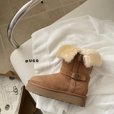 UGG Short Valerie Platform Boots — 4