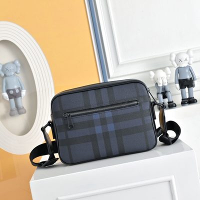 Burberry City Check Messenger Bag — 3