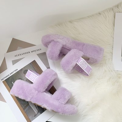 UGG Oh Yeah Lilac Bloom Slide Sandals — 4