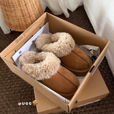 UGG platform slipper — 8