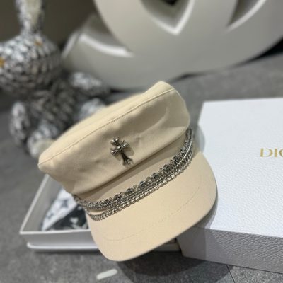 Chrome Hearts flat-top sailor caps — 5
