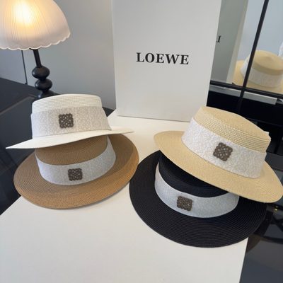 Loewe Paula's Ibiza raffia boater hat — 10