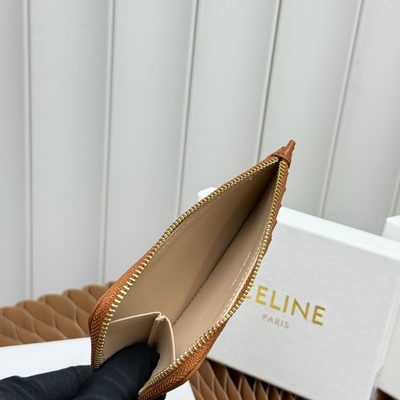 Celine Zipped Card Holder — 6
