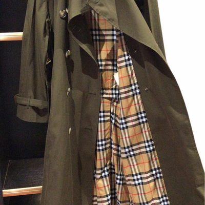 Burberry Long Gabardine Fitzrovia Trench Coat — 5