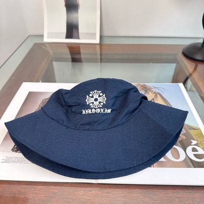Chrome Hearts dark grey bucket hat — 9