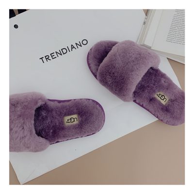 UGG sheepskin slides — 6