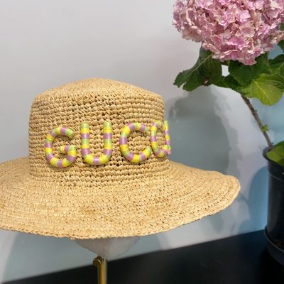 Gucci raffia bucket hat — 8
