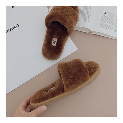 UGG sheepskin slides — 5