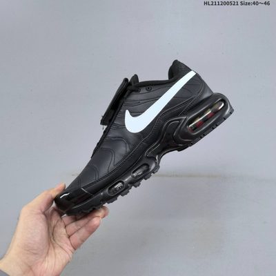 Nike Air Max Plus Tiempo Black White sneakers — 3