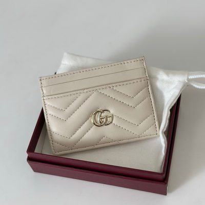 Gucci GG Marmont card case — 3
