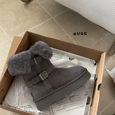 UGG Short Valerie Platform Boots — 5