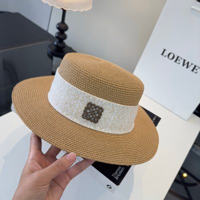 Loewe Paula's Ibiza raffia boater hat — 3