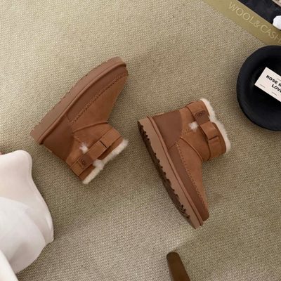 UGG Classic RetroChic Strap Boots — 4