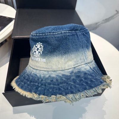 Chrome Hearts denim bucket hat — 5