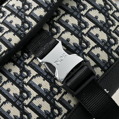 Dior Bicolor Oblique Explorer messenger bag — 4