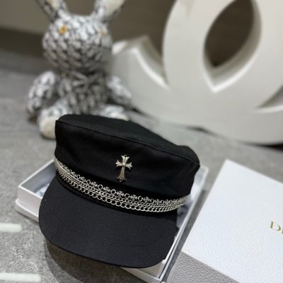 Chrome Hearts flat-top sailor caps — 6