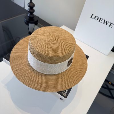 Loewe Paula's Ibiza raffia boater hat — 4
