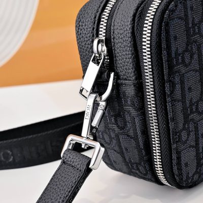 Dior Zipped Pouch with Strap — 6