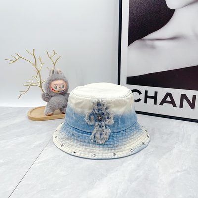 Chrome Hearts denim bucket hat — 6