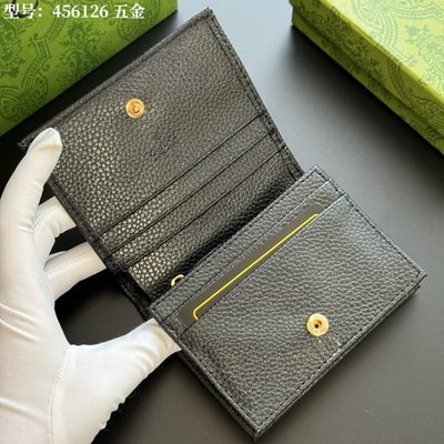 Gucci GG Marmont leather card case wallet — 7