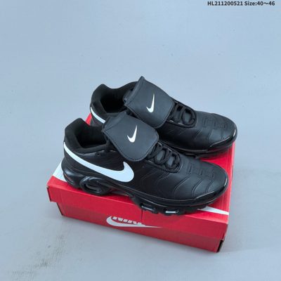 Nike Air Max Plus Tiempo Black White sneakers — 9