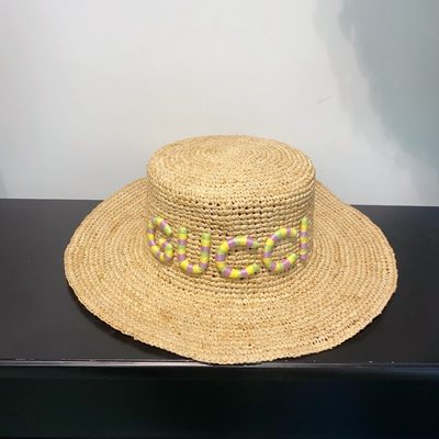 Gucci raffia bucket hat — 6