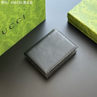 Gucci GG Marmont leather card case wallet — 3