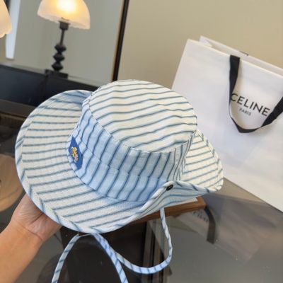 Chrome Hearts striped bucket hat — 6