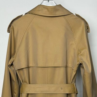Burberry Long Gabardine Fitzrovia Trench Coat — 8