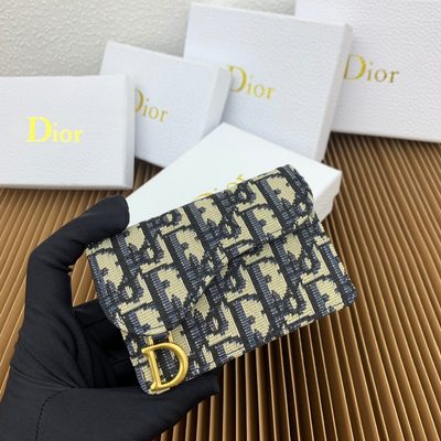 Dior Saddle Bloom card holder — 4