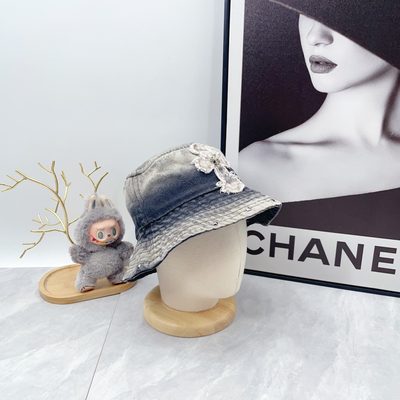 Chrome Hearts denim bucket hat — 3