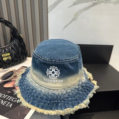 Chrome Hearts denim bucket hat — 6