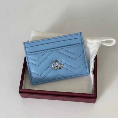 Gucci GG Marmont card case — 3