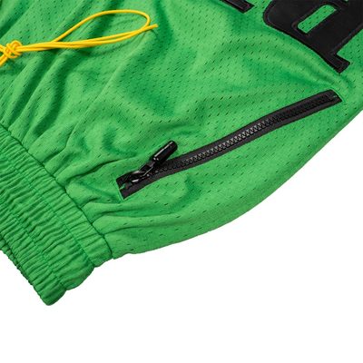 Rhude branded mesh shorts — 6