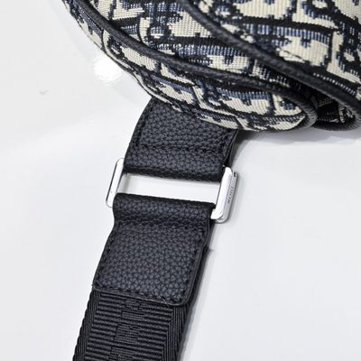 Dior Oblique Jacquard Saddle Bag — 5
