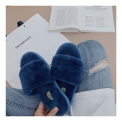 UGG sheepskin slides — 3