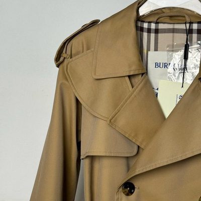 Burberry Long Gabardine Fitzrovia Trench Coat — 3