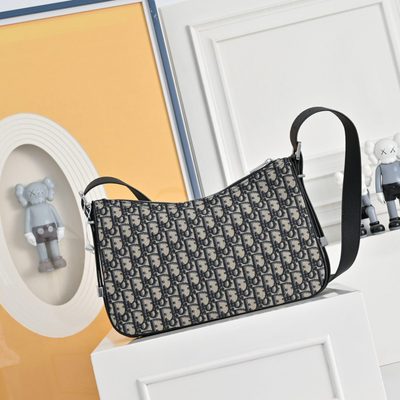 Dior Trotter Oblique canvas hobo bag — 3