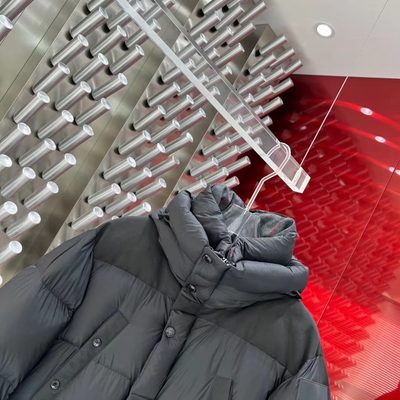 Burberry 'Lindford' Check Down Puffer Jacket — 9