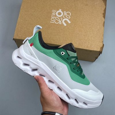 Loewe x On Cloudtilt 2.0 sneakers in a green and white