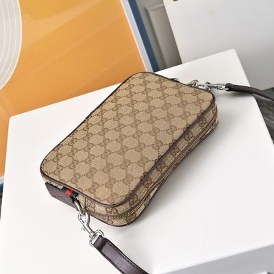 Gucci Ophidia GG Canvas Crossbody Bag — 5