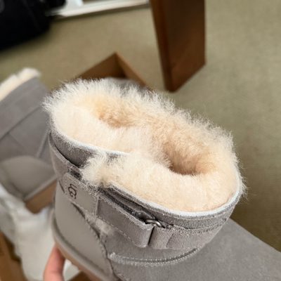 UGG Classic RetroChic Strap Boots — 8