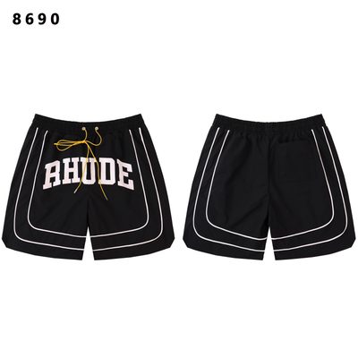 RHUDE Collegiate nylon logo shorts — 5